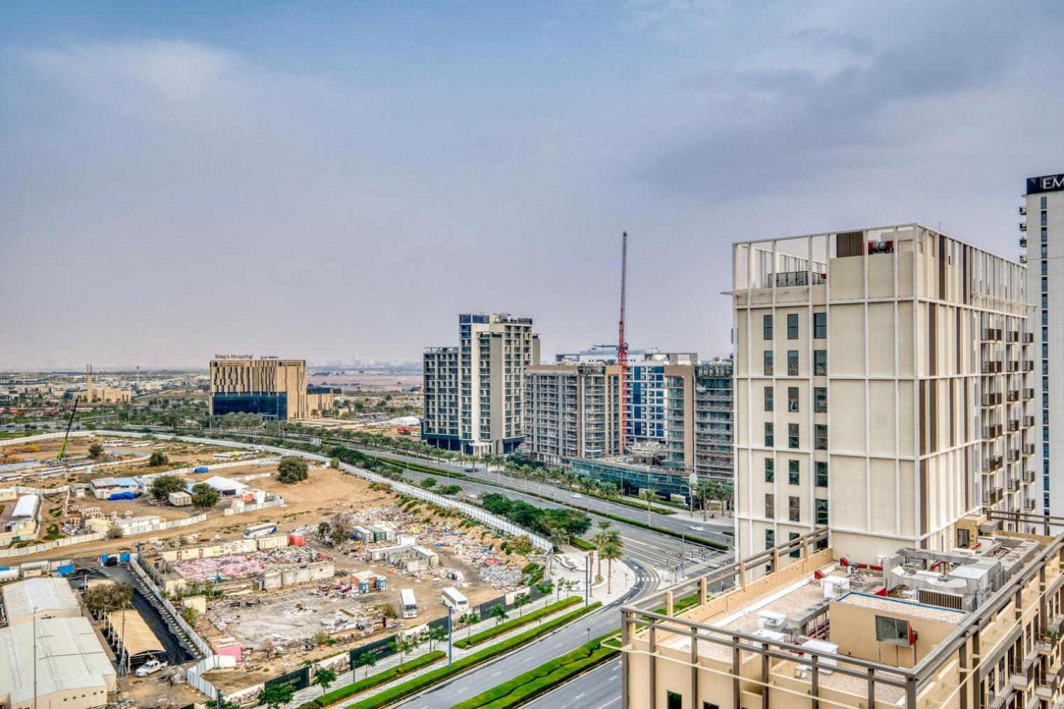 Blueground Hills Estate Tennis Pool Gym Dxb-1465 Apartment *